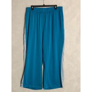 Nina Parker Women's 3X Colorblock Woven Sweat Pants NEW